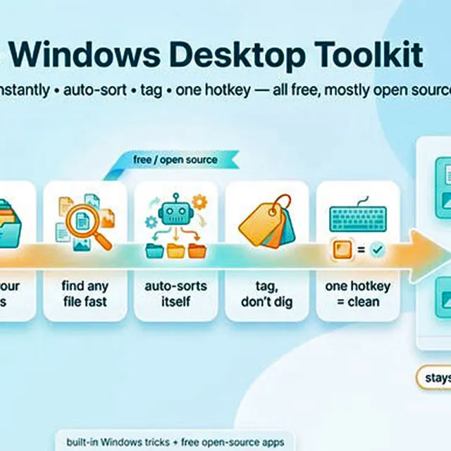 Ilustrasi Windows Desktop Toolkit