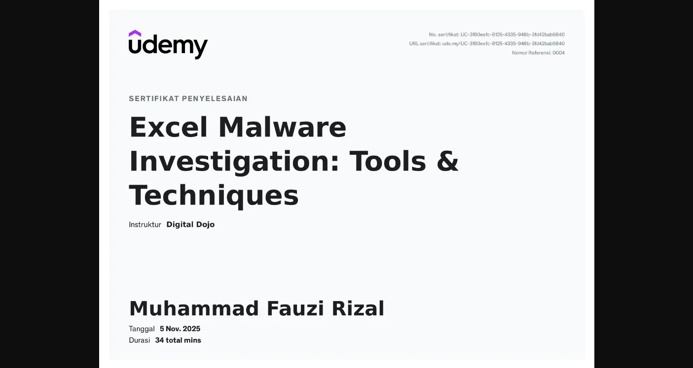 Learn How to Detect and Analyze Malicious Excel Files