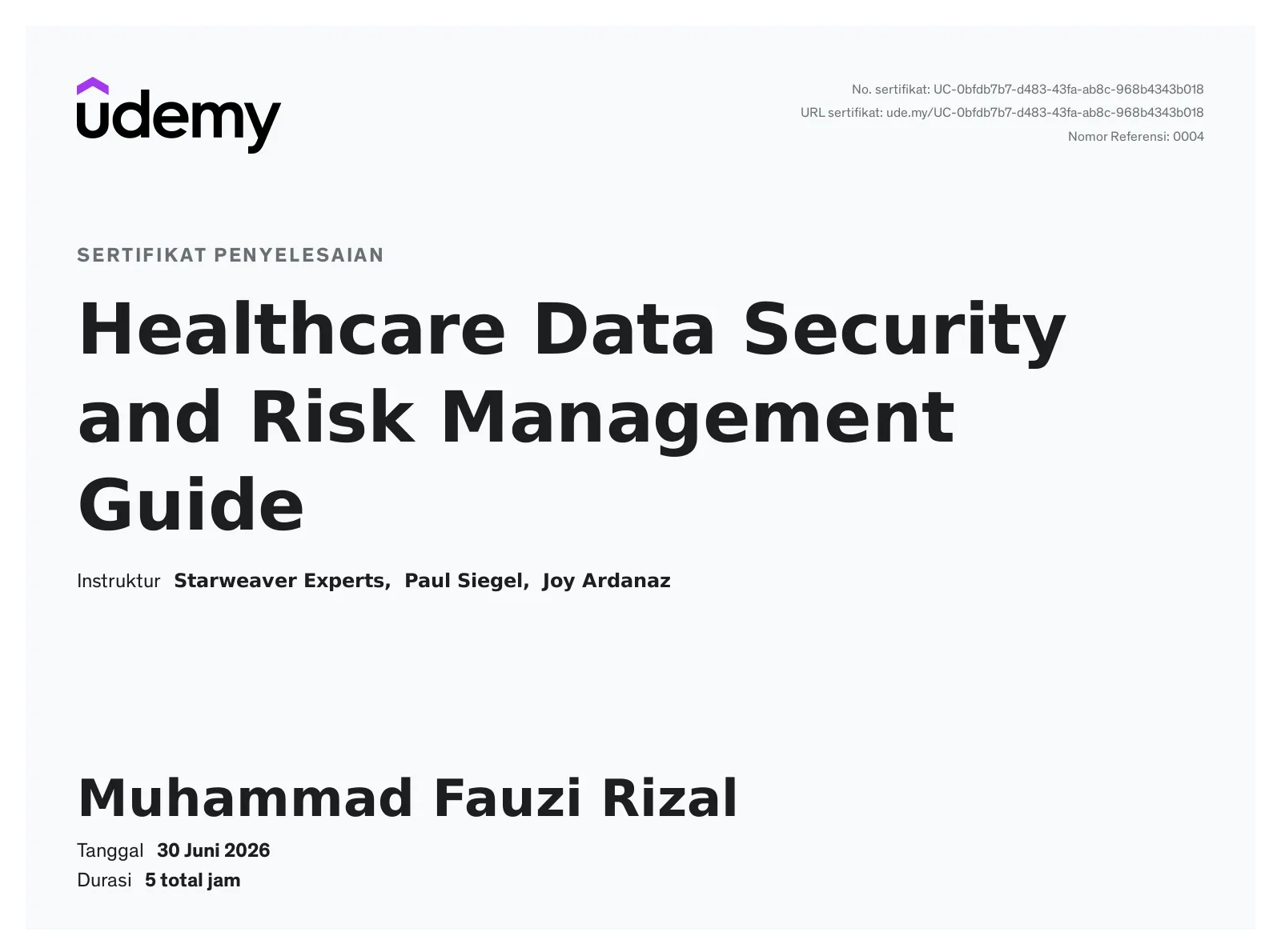 healthcare data security and risk management guide