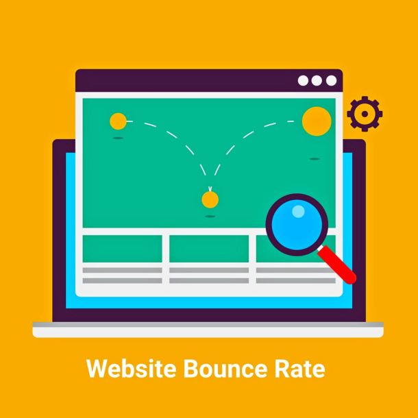 Ilustrasi Bounce Rate Website