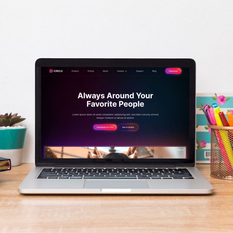 Template Joomla Yootheme Circle