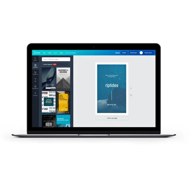 Ilustrasi Membuat Ebook di Canva