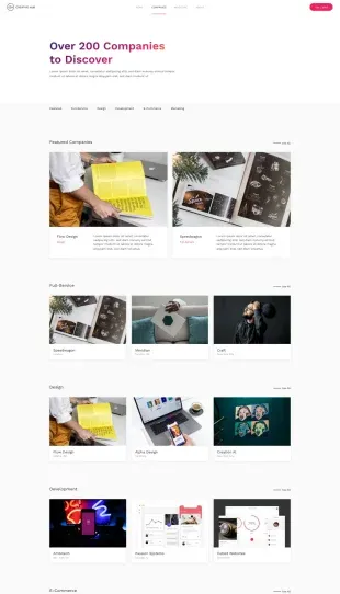 Tata Letak Halaman Yootheme Creative Hub