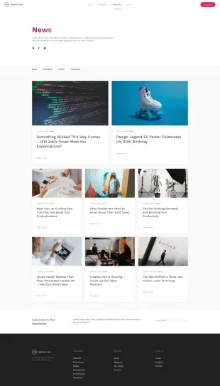 Tata Letak Halaman Yootheme Creative Hub