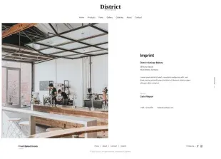 Tata Letak Halaman Yootheme District
