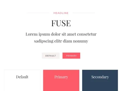 Tema Warna Template Yootheme Fuse