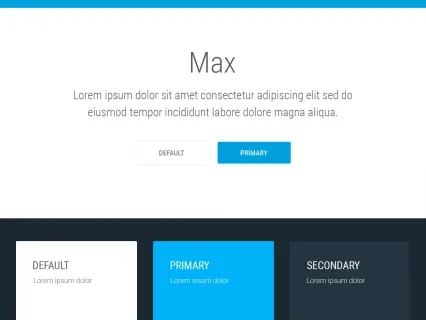 Tema Warna Template Yootheme Max