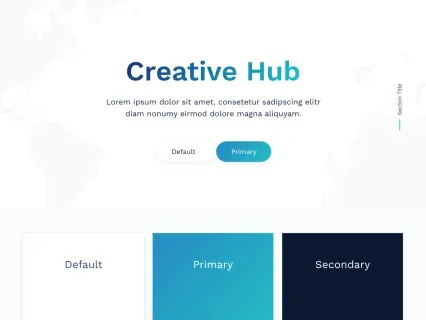 Tema Warna Template Yootheme Creative Hub