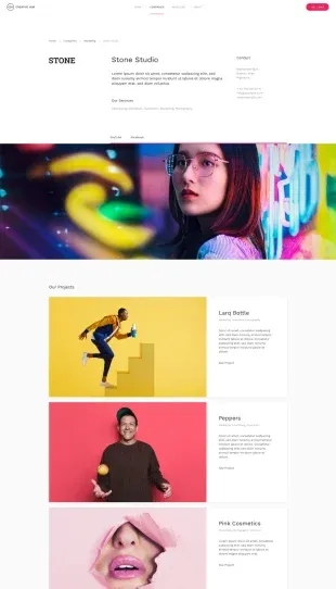 Tata Letak Halaman Yootheme Creative Hub